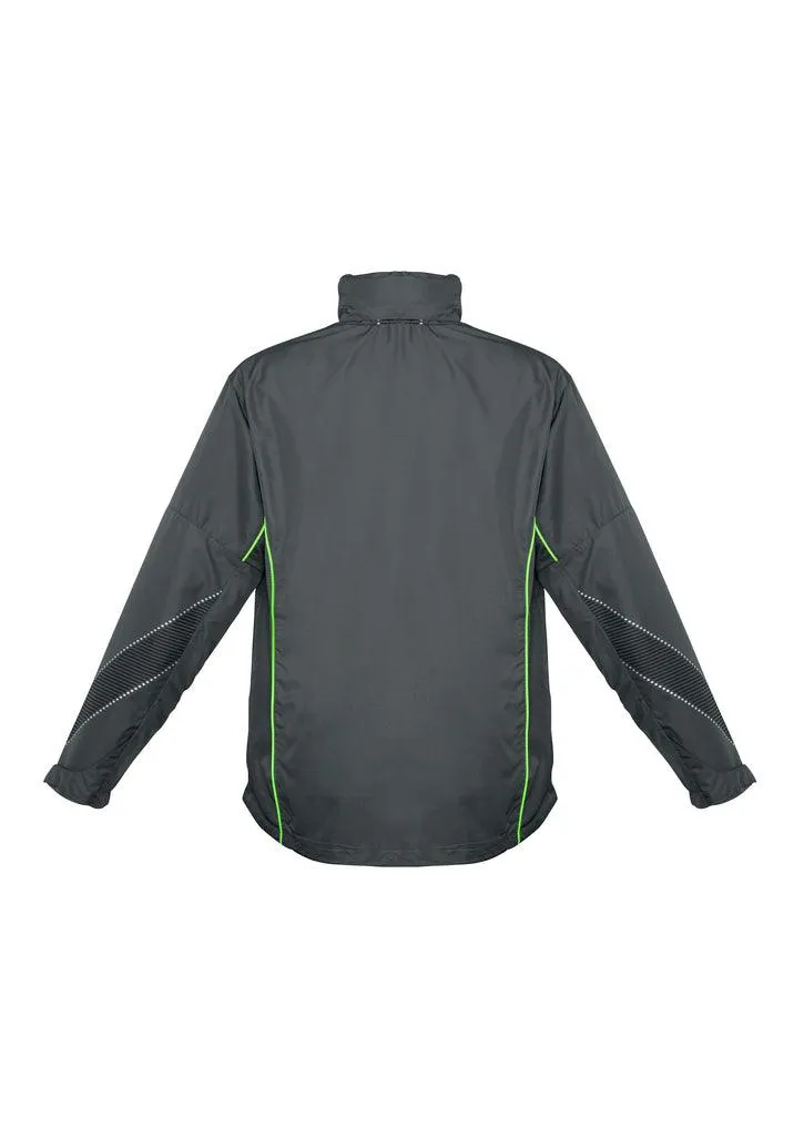 Adults Razor Team Jacket Grey/Fluro Lime