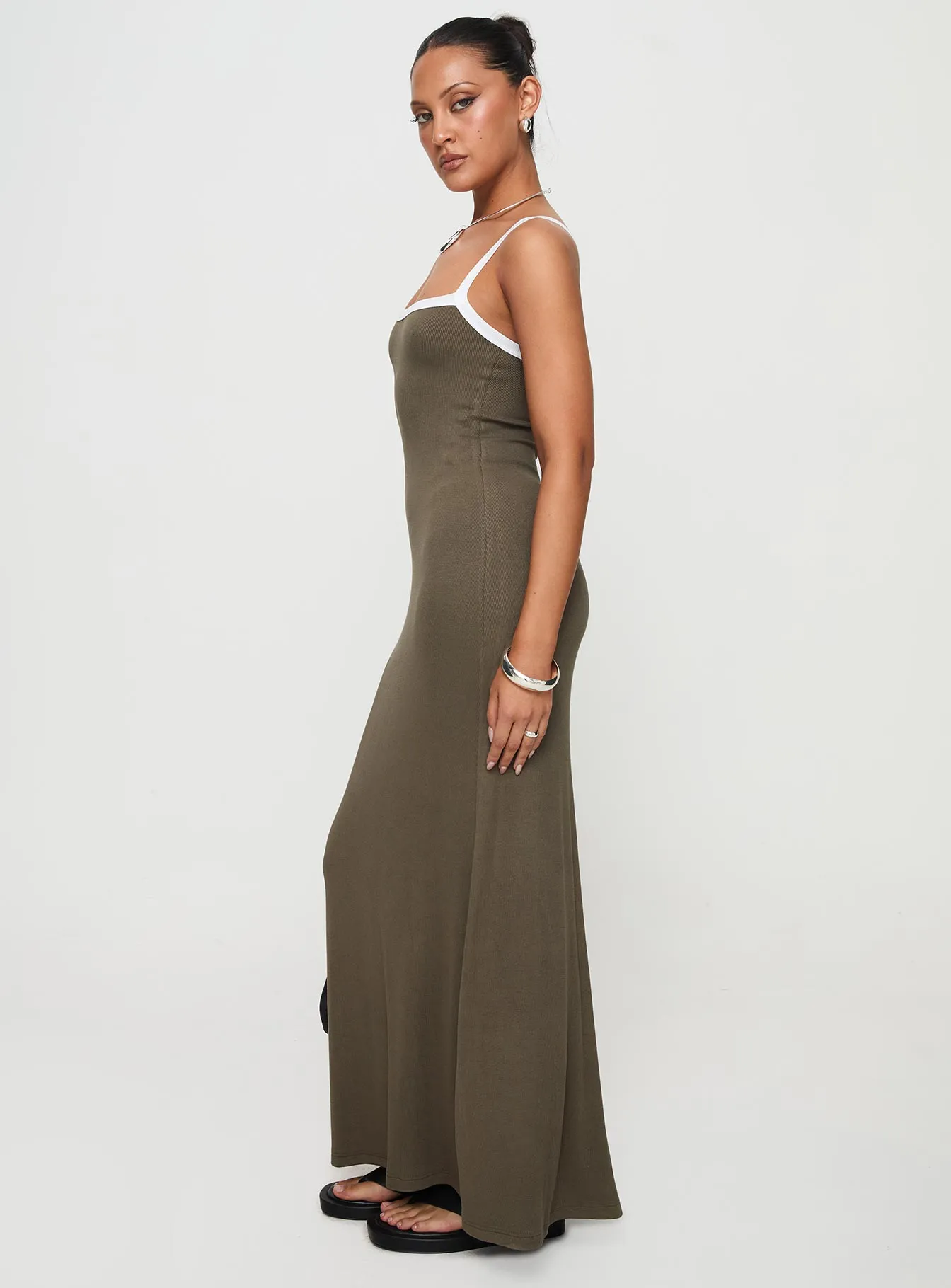 Austrina Maxi Dress Olive