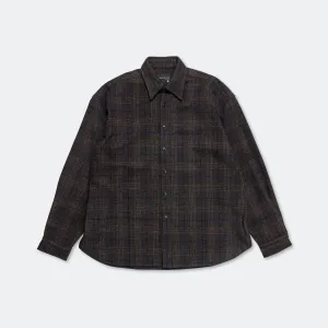 Big LS Shirt - Chocolate Plaid