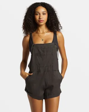 BILLABONG WILD PURSUIT OVERALL - OFF BLACK