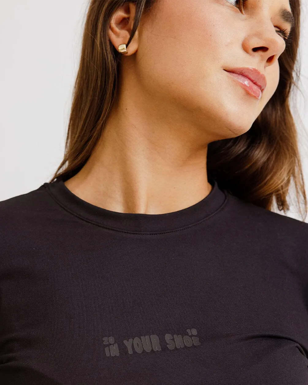 Black Basic Sports T-shirt