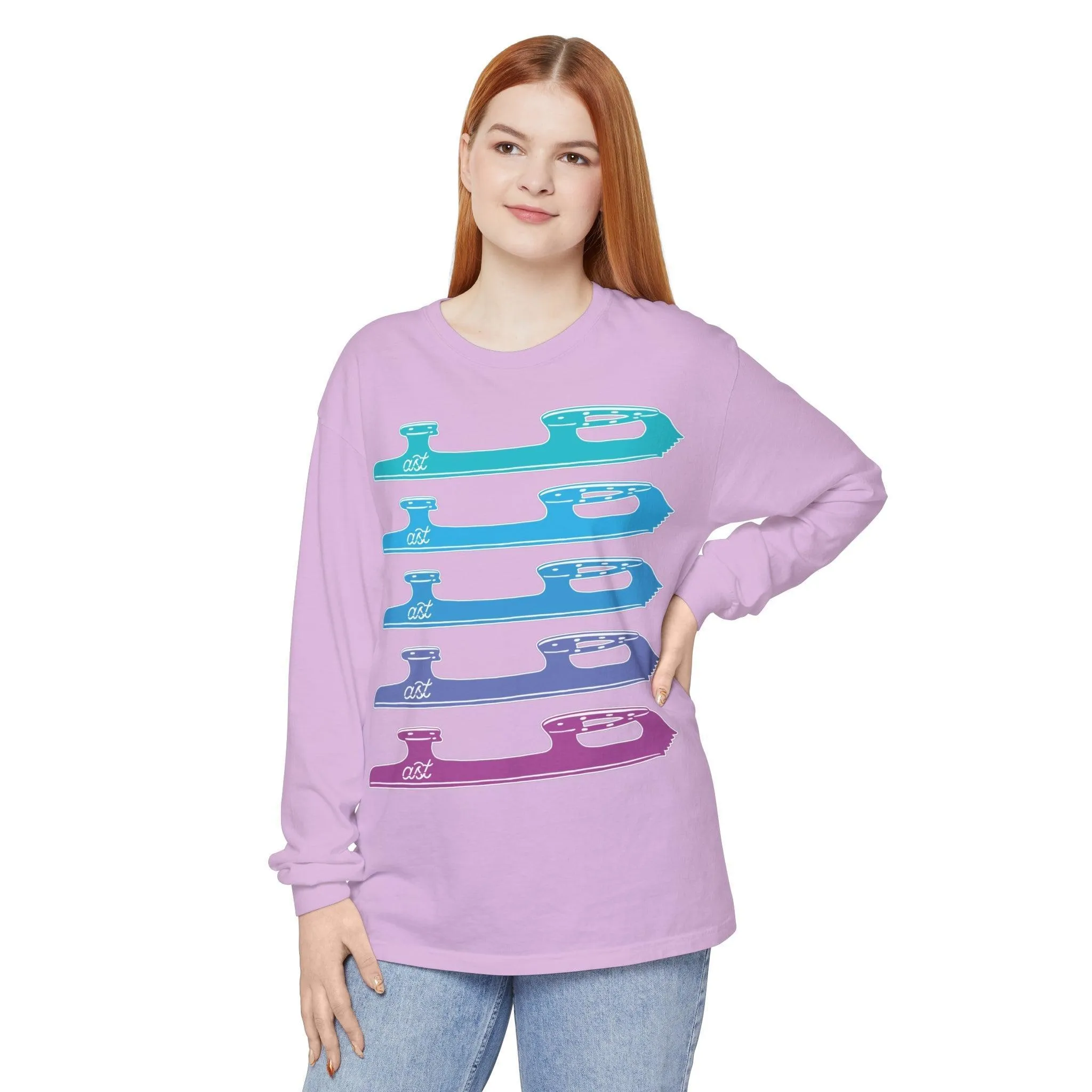 Blade Gradient Unisex Long Sleeve T-Shirt