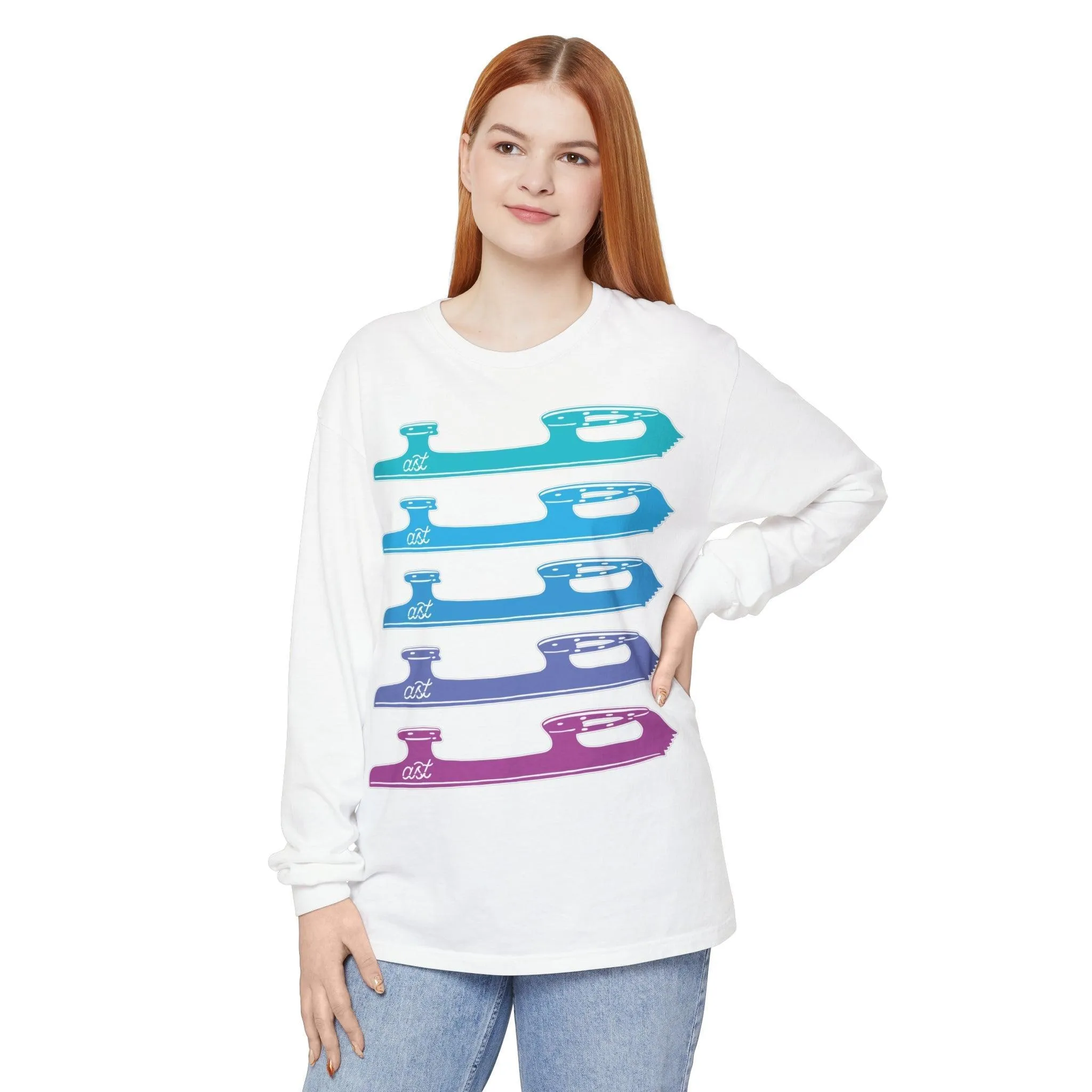 Blade Gradient Unisex Long Sleeve T-Shirt