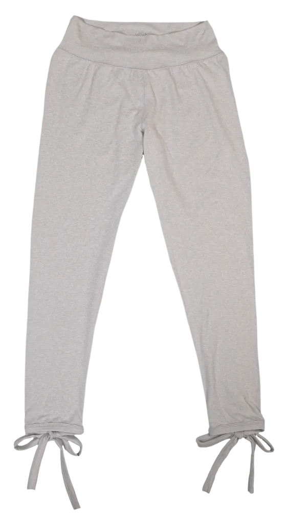 Bowtie Leggings Light Gray