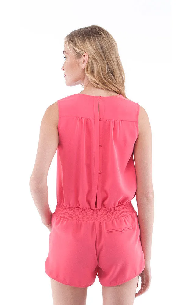 Button Back Romper