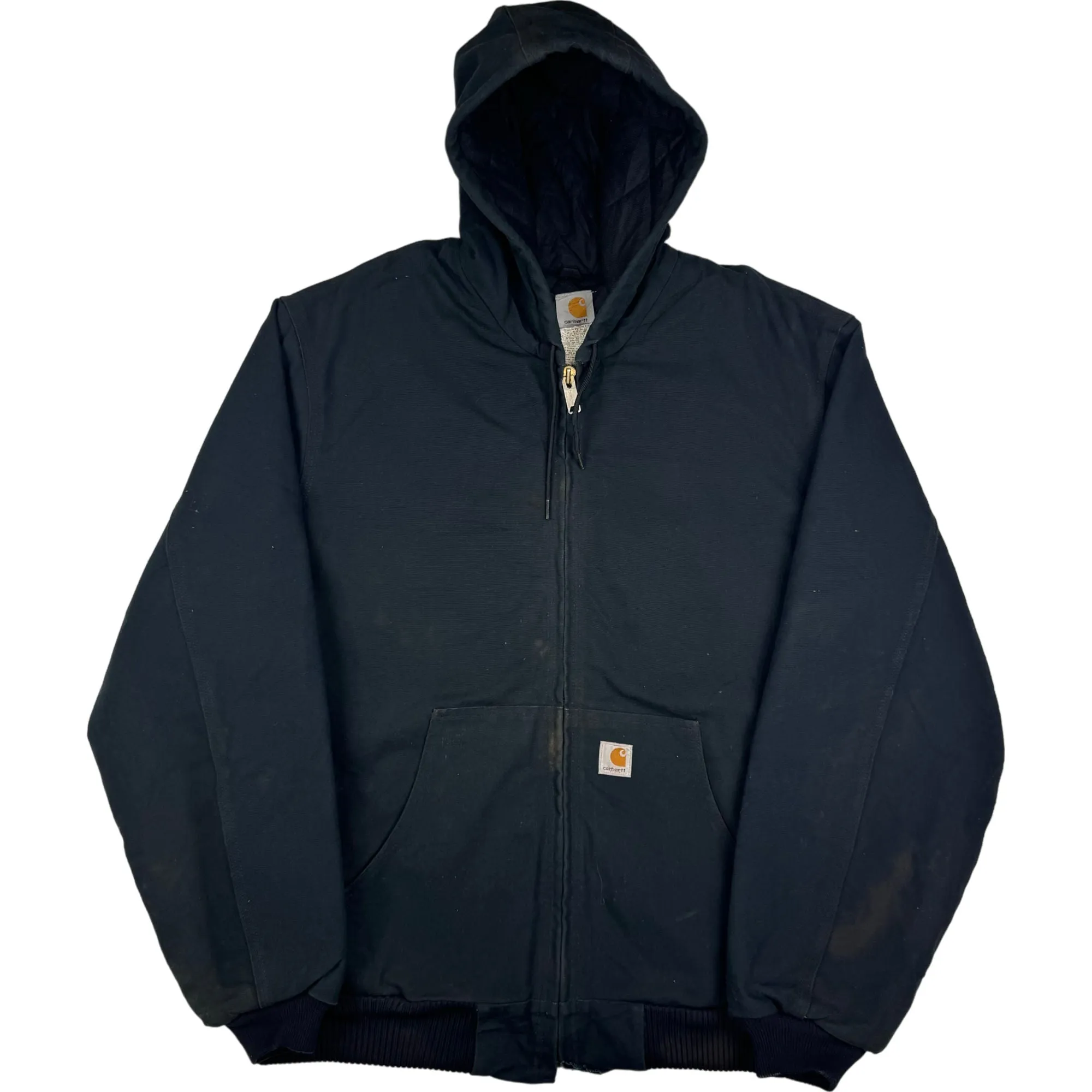 Carhartt Active Workwear Hooded Jacket Black J140 BLK