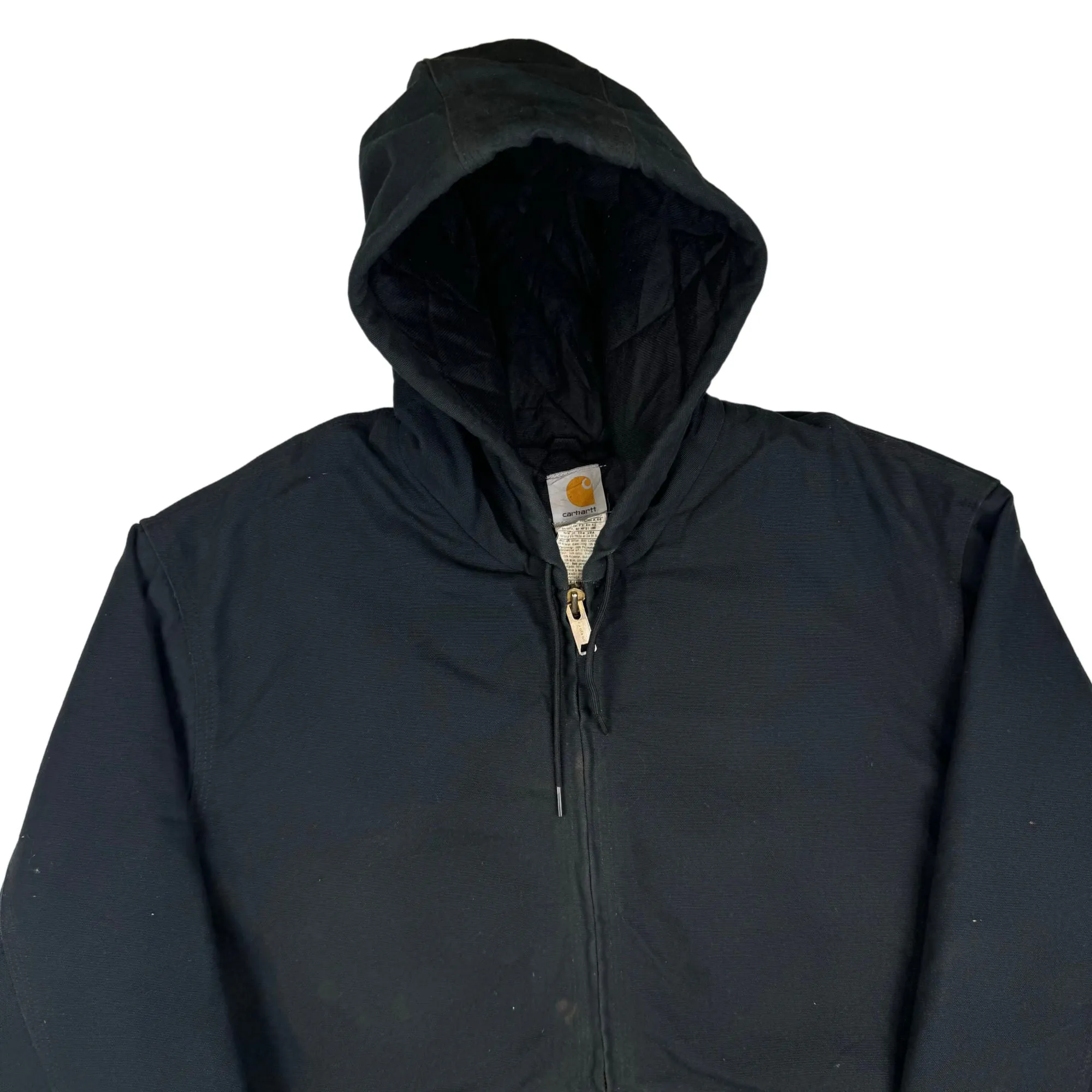 Carhartt Active Workwear Hooded Jacket Black J140 BLK