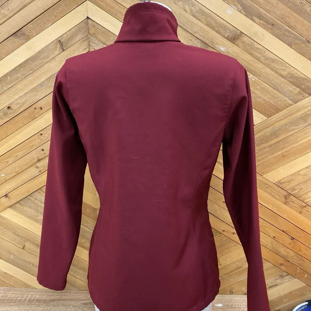 Columbia - Women's Softshell Jacket - MSRP $130: Burgundy-women-SM