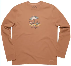 Crusher L/S Beach Grill T-Shirt by Life is good