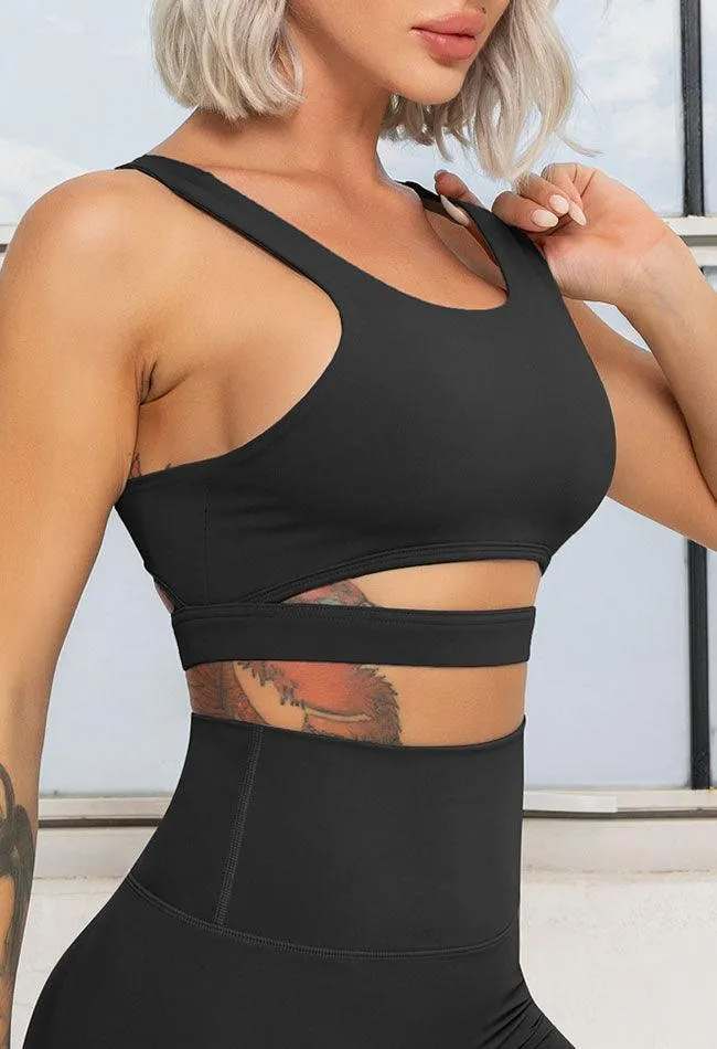 Cut-out Sports Bra - Icon