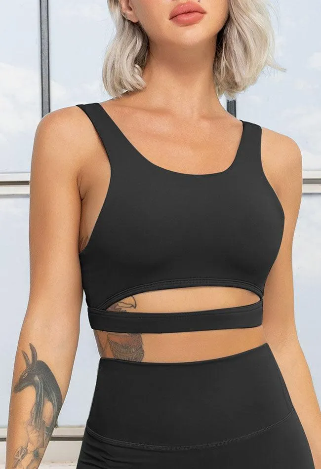 Cut-out Sports Bra - Icon