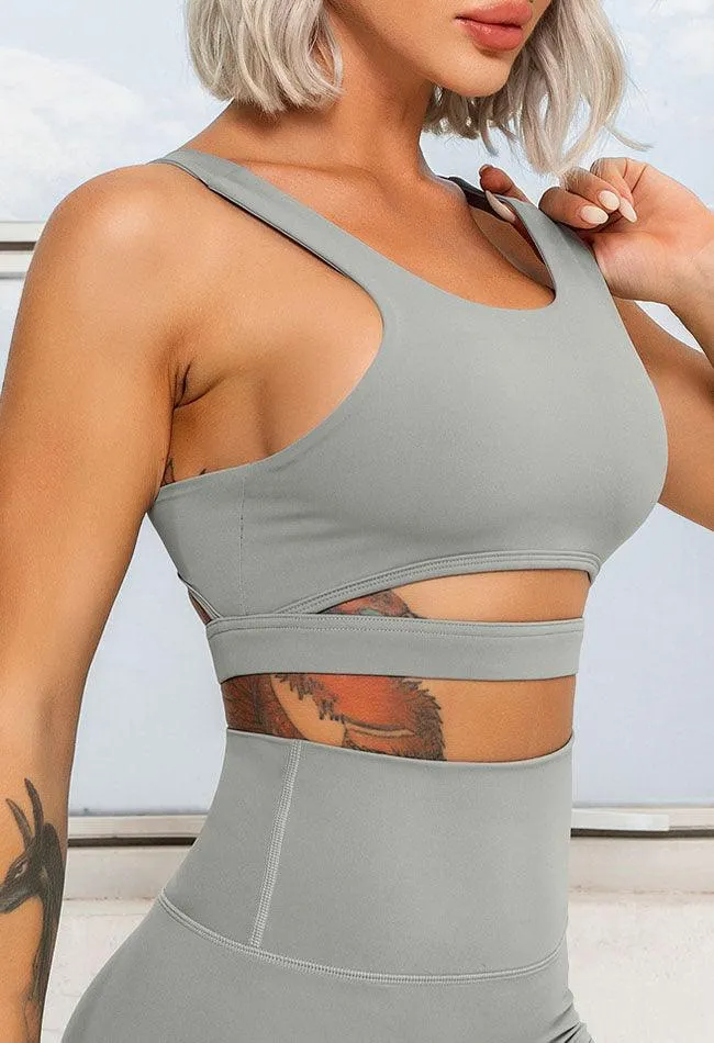 Cut-out Sports Bra - Icon