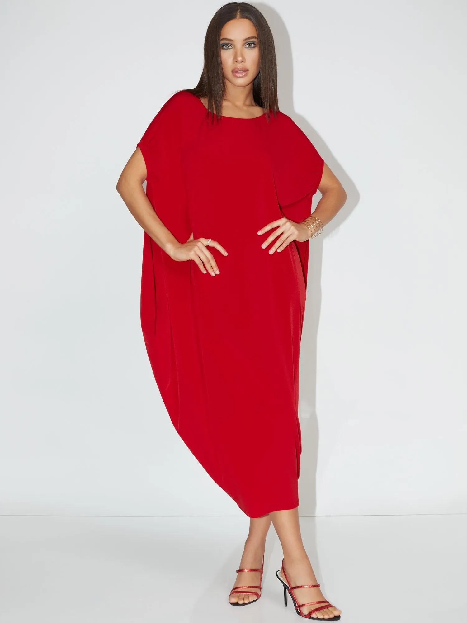 Dolman Knit Maxi Dress - NY&C Style System