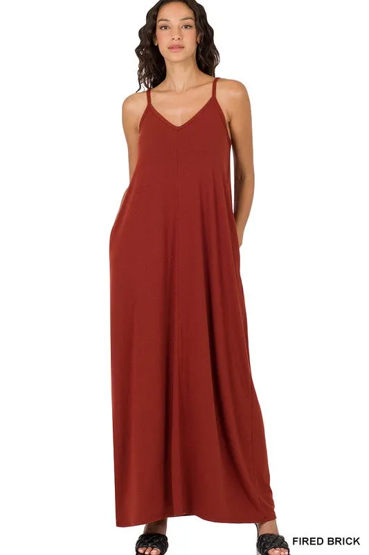 Flow Me- Strapless Maxi Dress