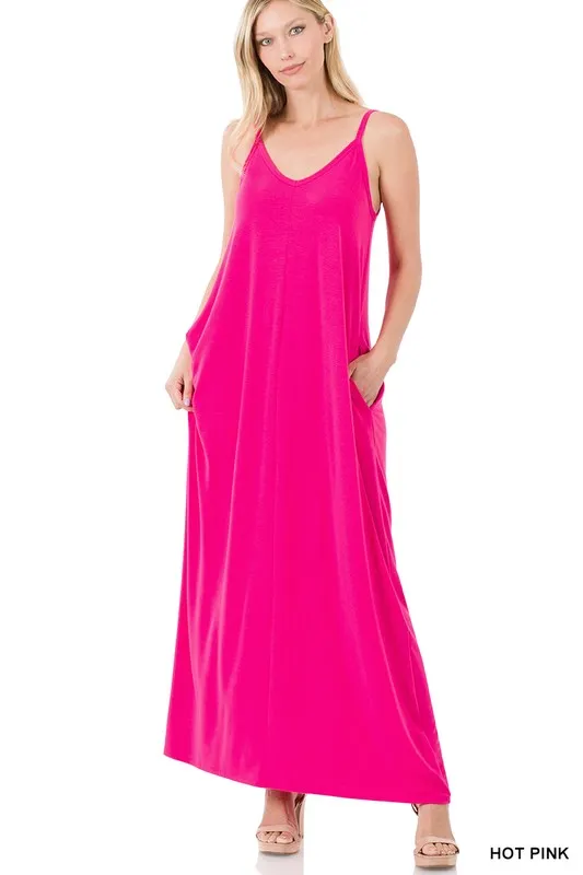 Flow Me- Strapless Maxi Dress