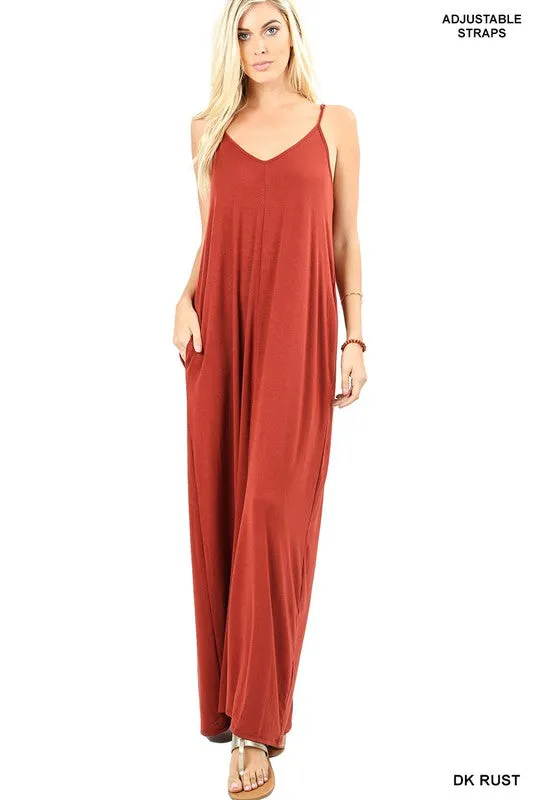 Flow Me- Strapless Maxi Dress