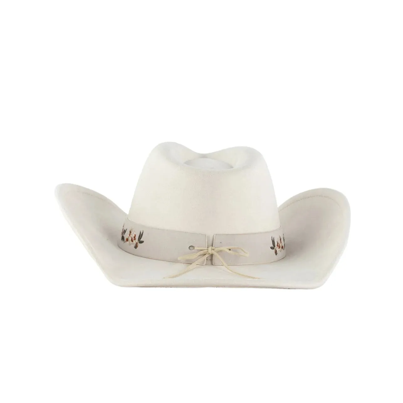 Flower Pattern Cowboy Hat