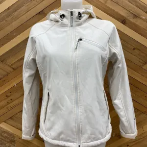 Free Country - Women's Hooded Softshell Jacket - MSRP $110: White-women-MD