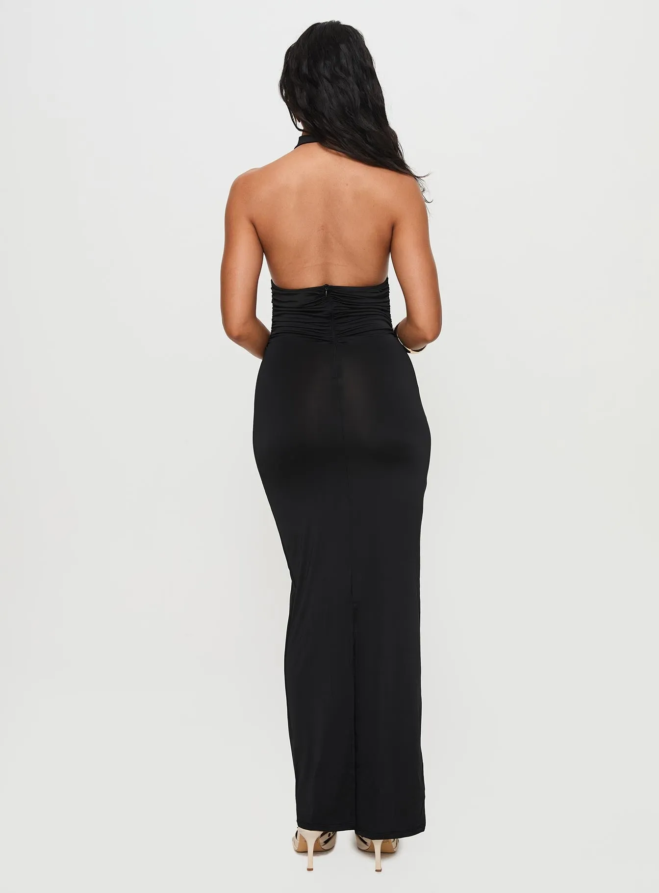 Giggle Maxi Dress Black