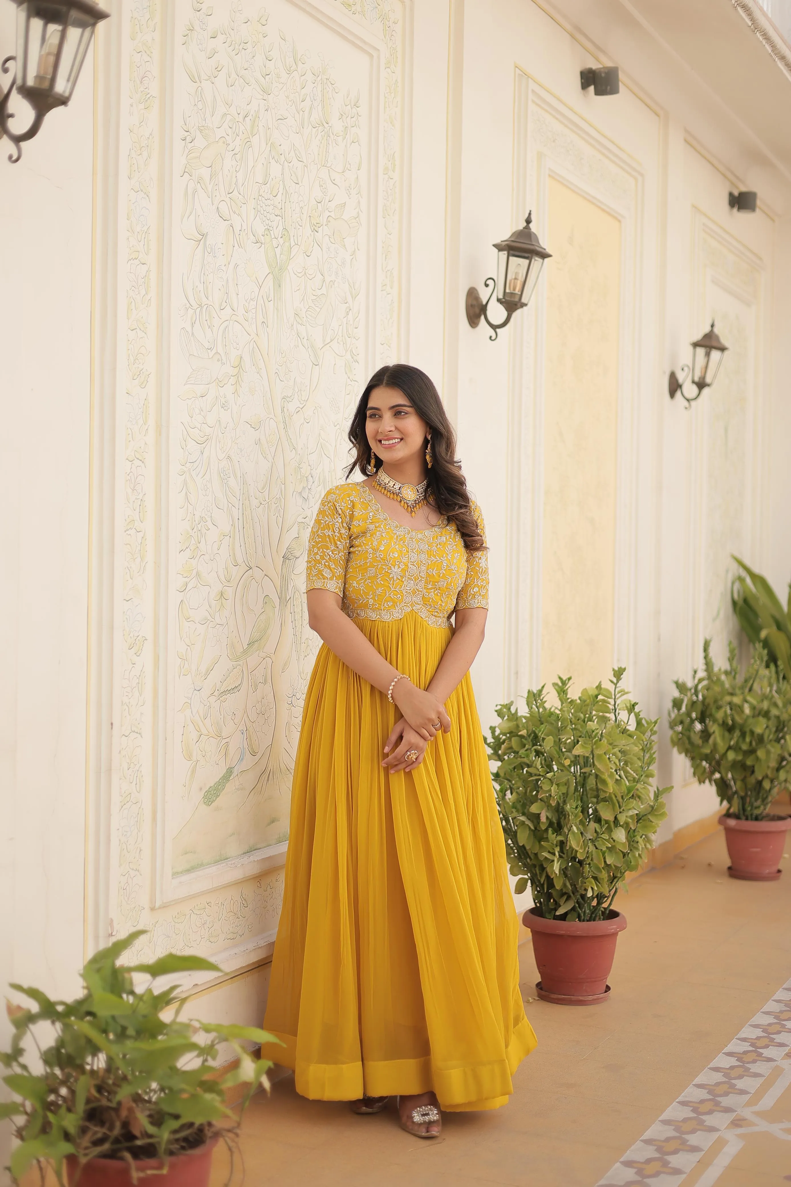 Glamwiz Graceful Aura Anarkali Gown