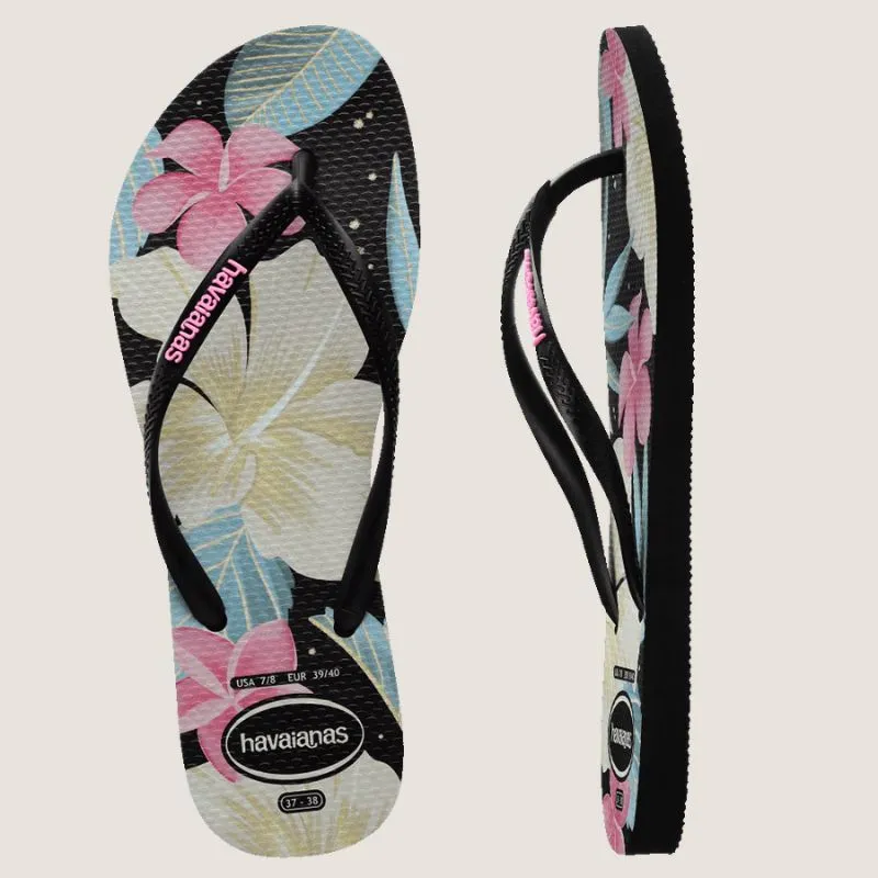 Havaianas Slim Floral Thong