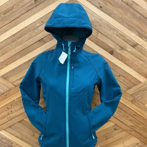 Kirkland Signature - Women's Softshell Fleece-Lined Jacket : Teal-women-SM