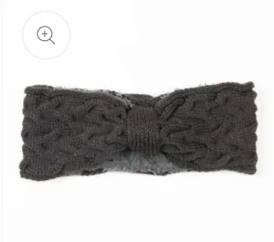 Knot Headwarmer - Charcoal (Howards)