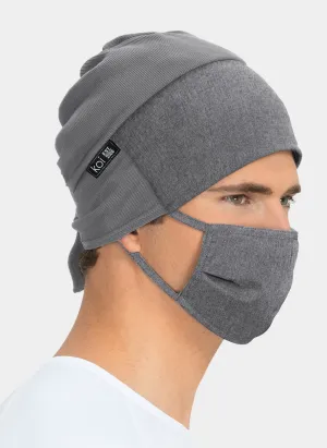 Koi Unisex Scrub Hat - Heather Grey