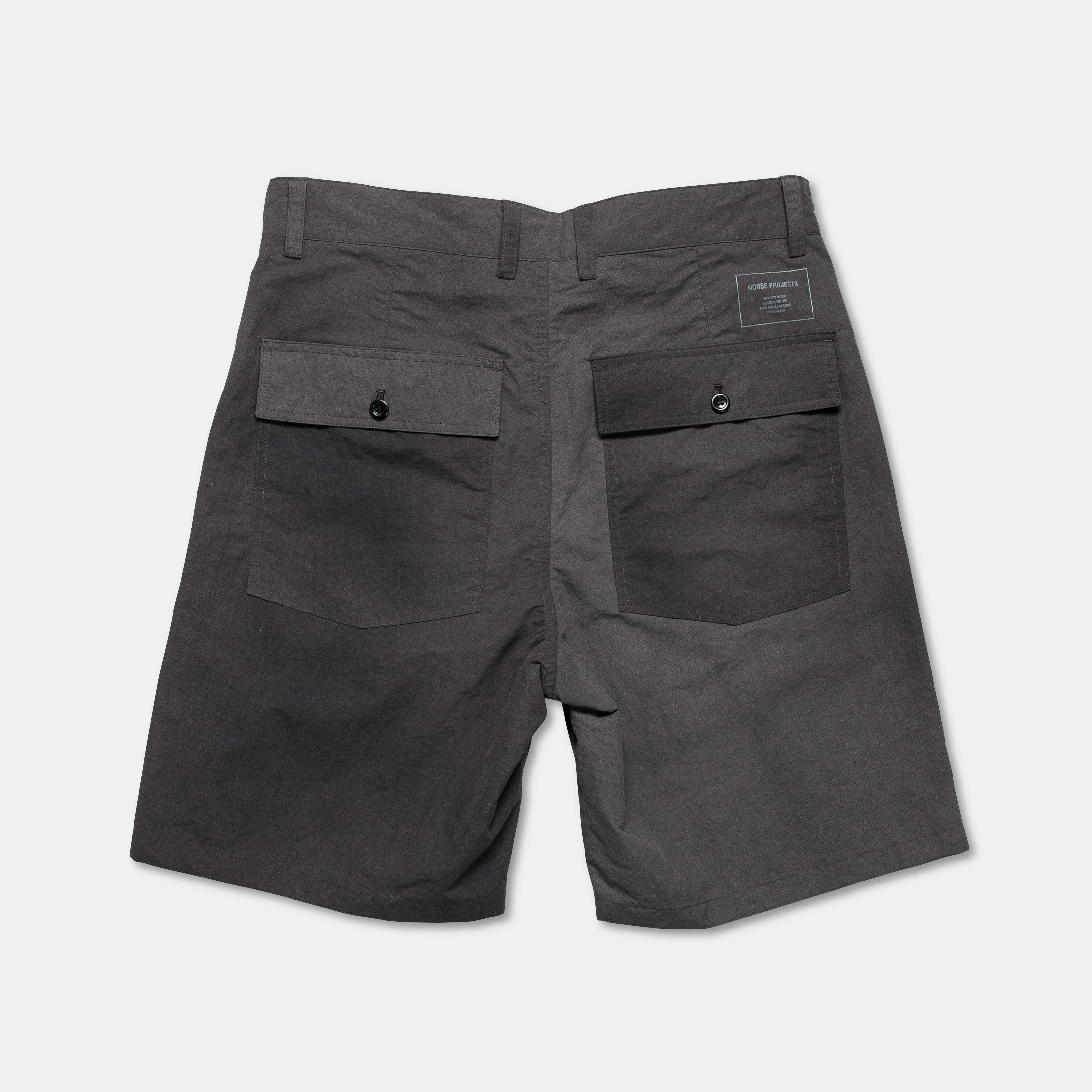 Lukas Relaxed Wave Dye Shorts - Black