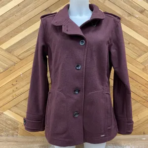 MEC - Women's Casual Wool-Blend Jacket: Burgundy-women-LG