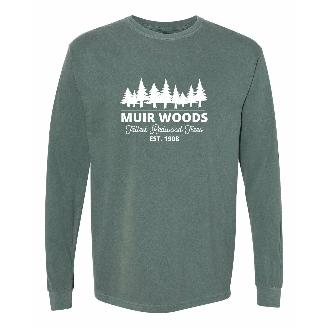 Muir Woods Comfort Colors Long Sleeve T Shirt