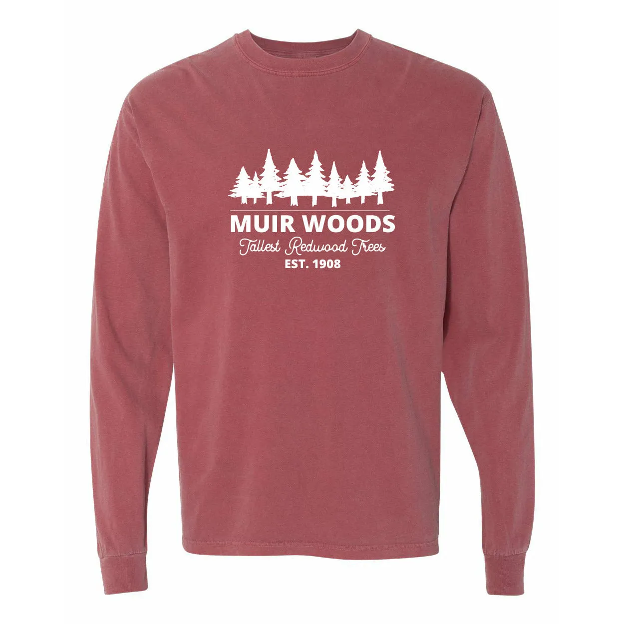 Muir Woods Comfort Colors Long Sleeve T Shirt