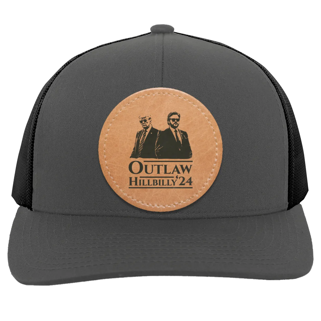 Outlaw Hillbilly 2024 Men's Trucker Snapback Mesh Hat