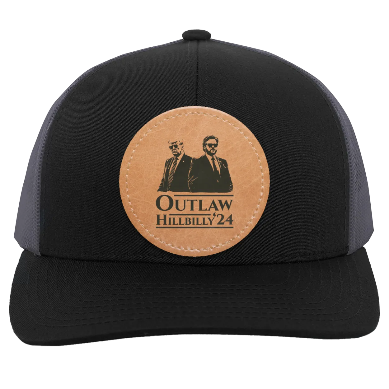 Outlaw Hillbilly 2024 Men's Trucker Snapback Mesh Hat