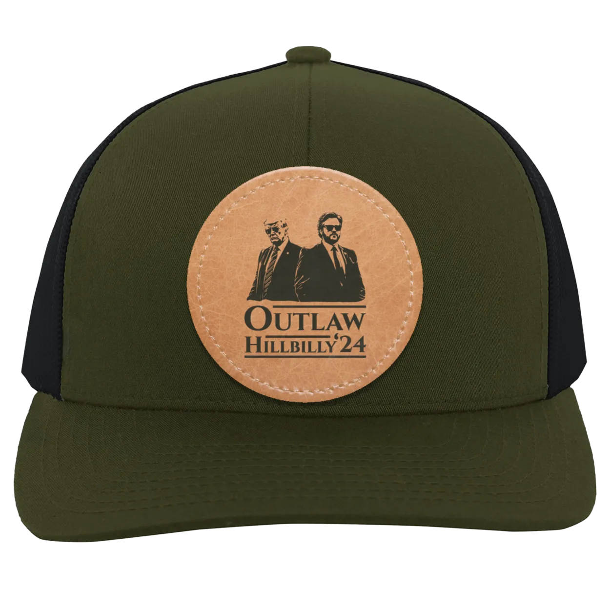 Outlaw Hillbilly 2024 Men's Trucker Snapback Mesh Hat