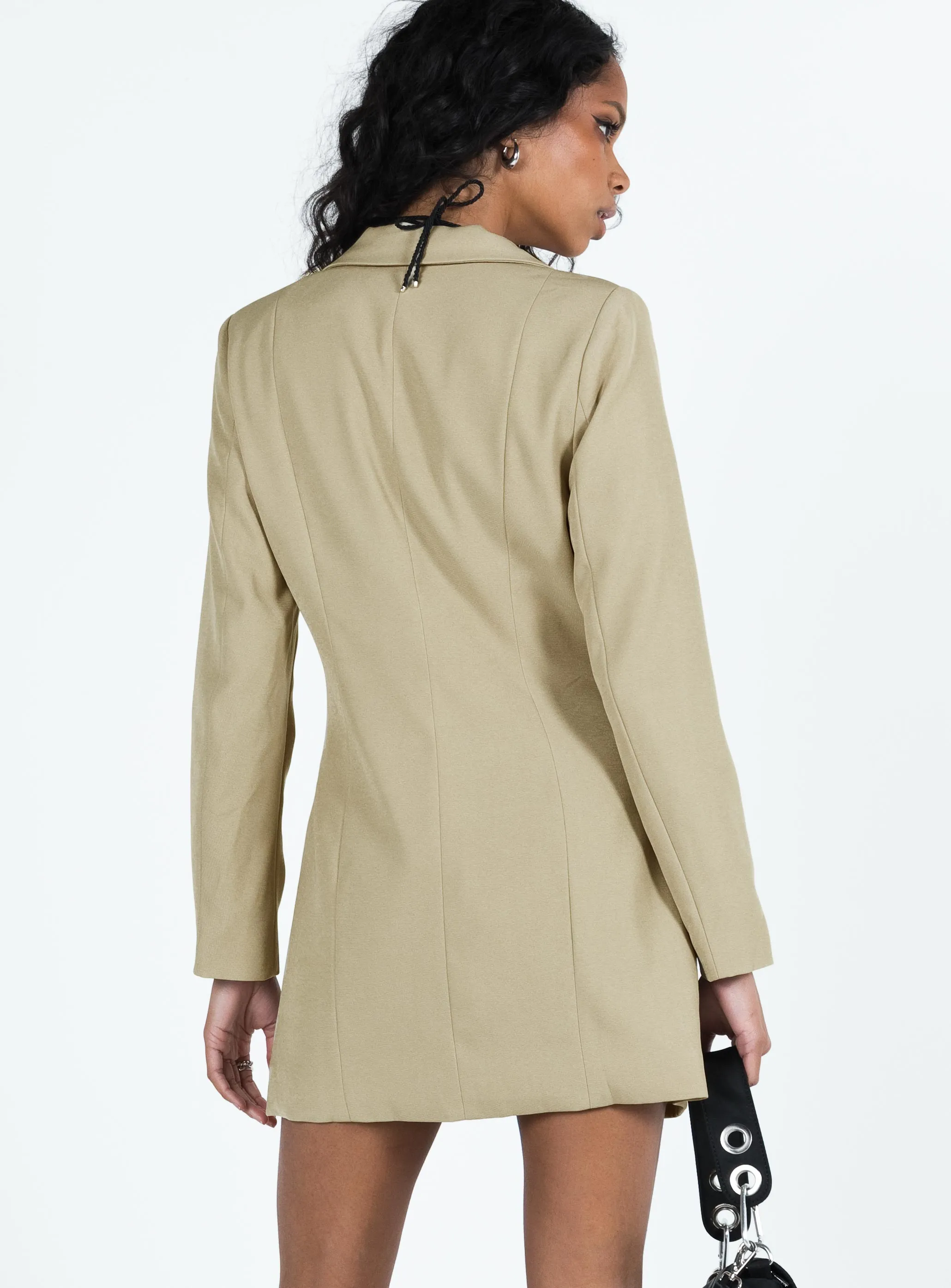 Palma Blazer Dress Green