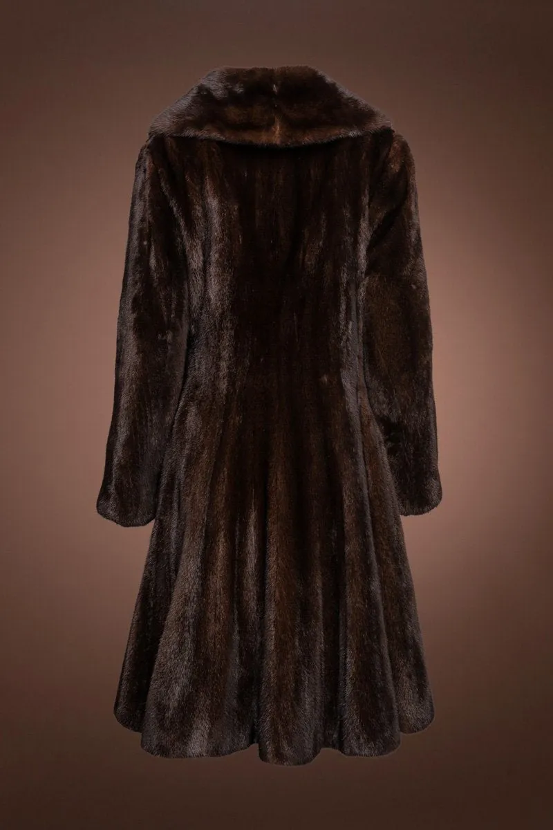 Princess Swing Mink Fur Coat