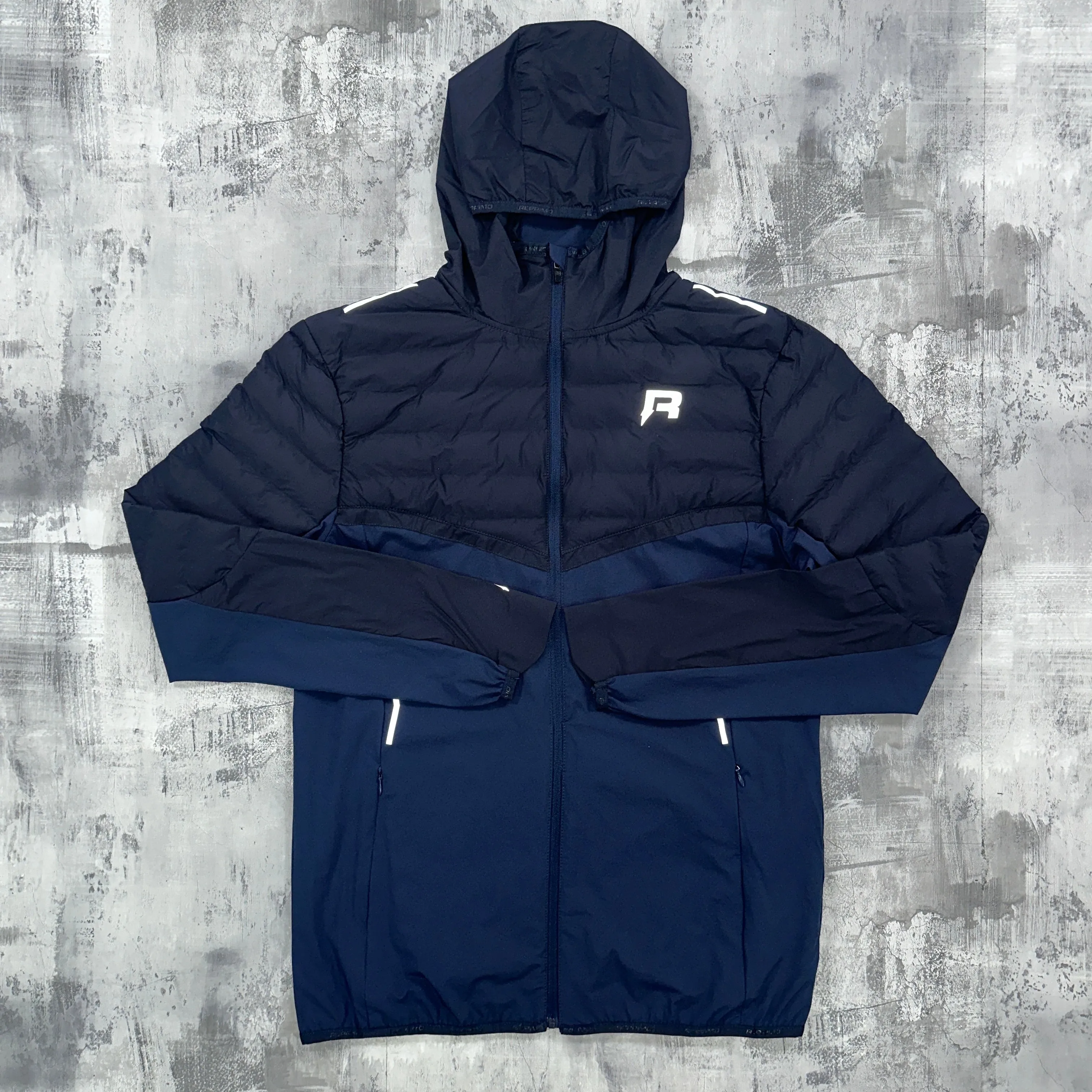 Reprimo Cirrus Hybrid Jacket - Dark Navy / Naval Blue