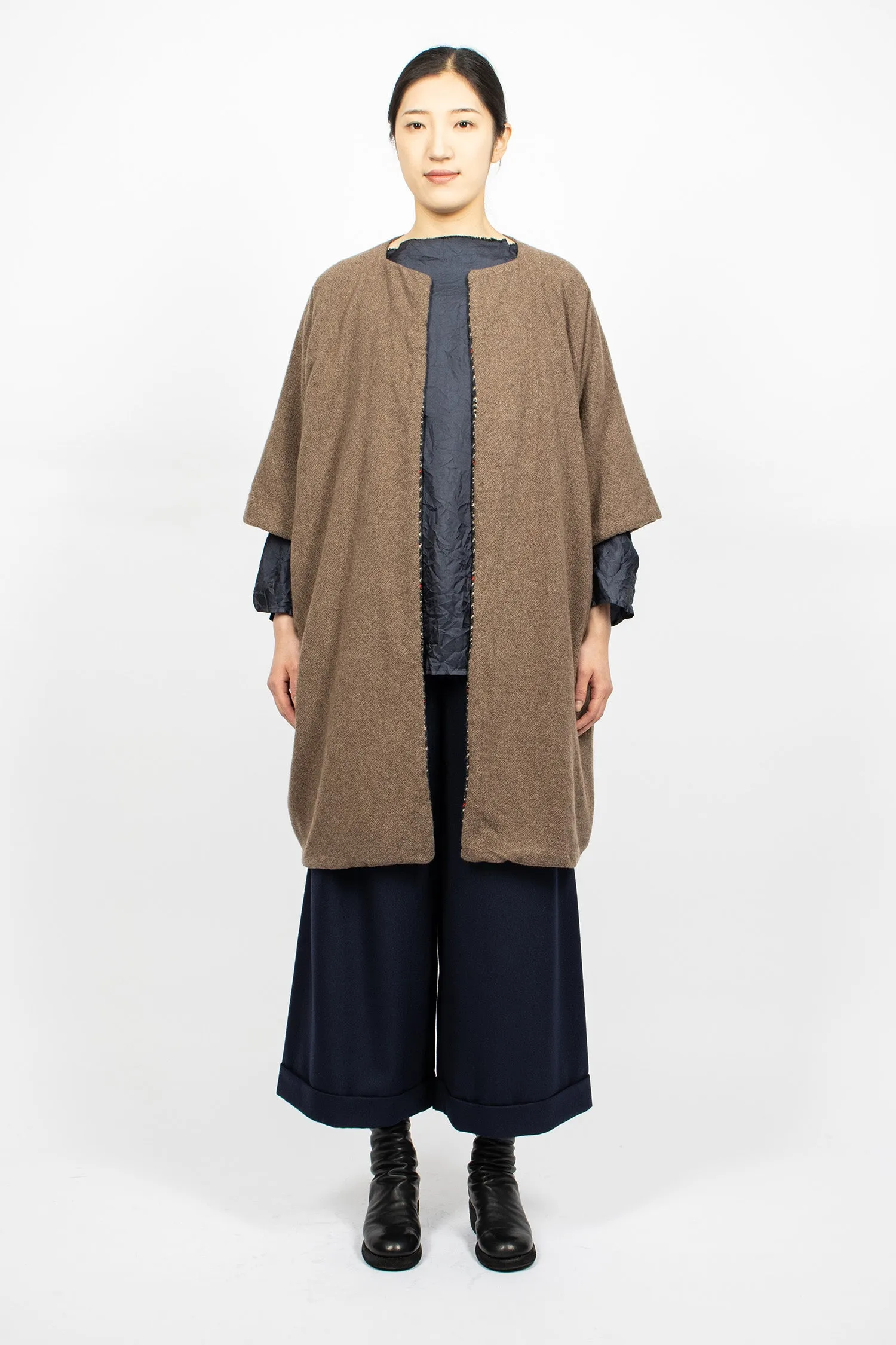 Reversible Cashmere Coat Abete