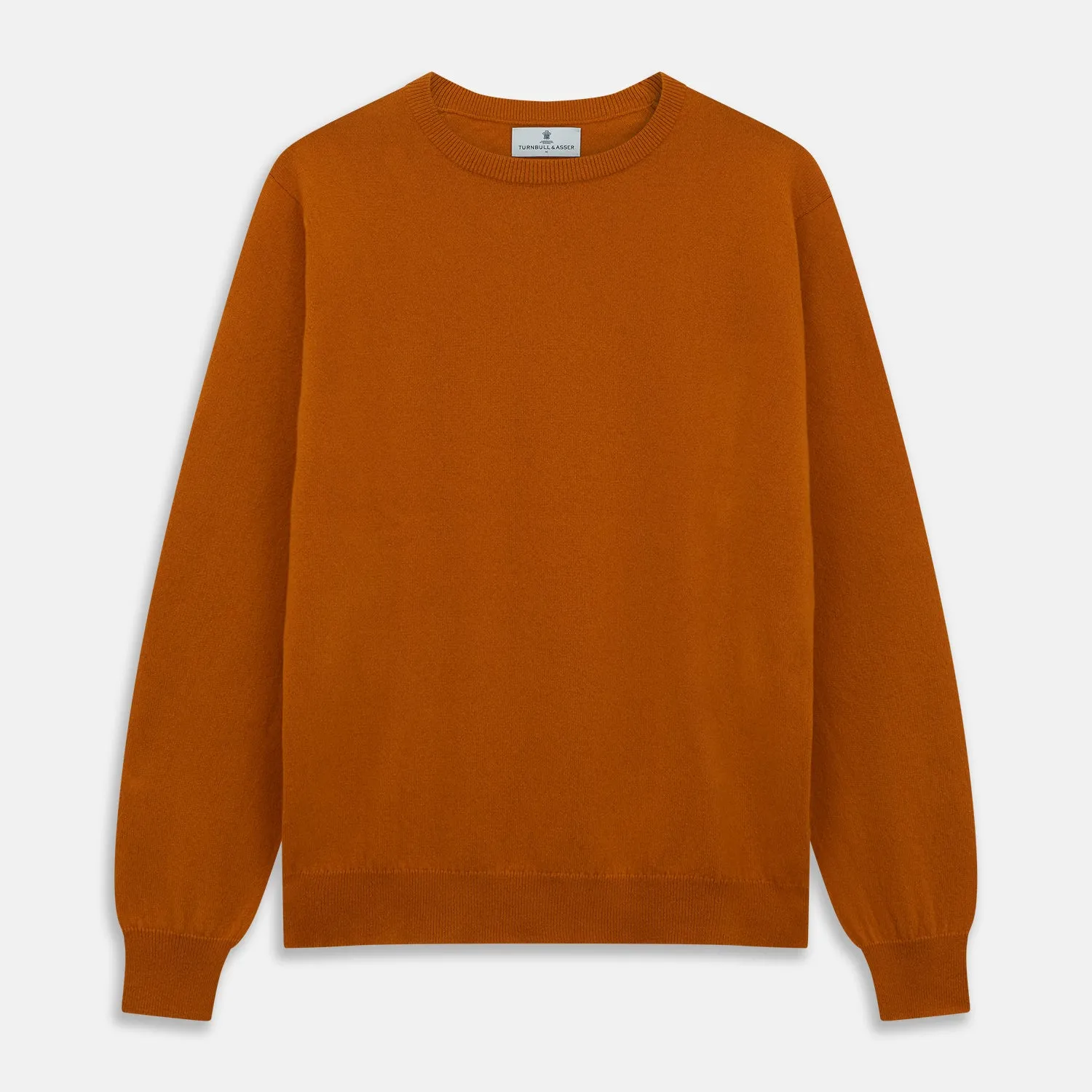 Rust Glenn Crew Neck Jumper