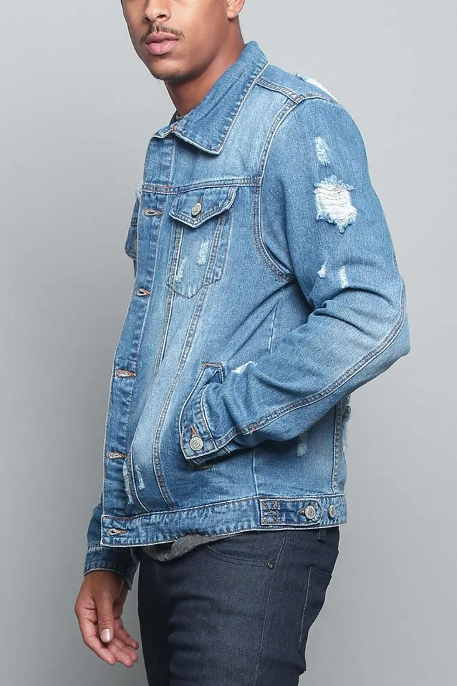 Savage Tiger Denim Jacket