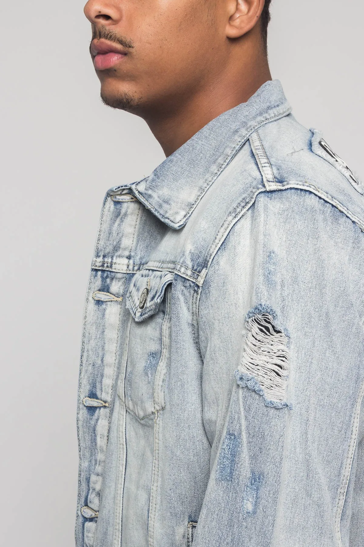 Savage Tiger Denim Jacket