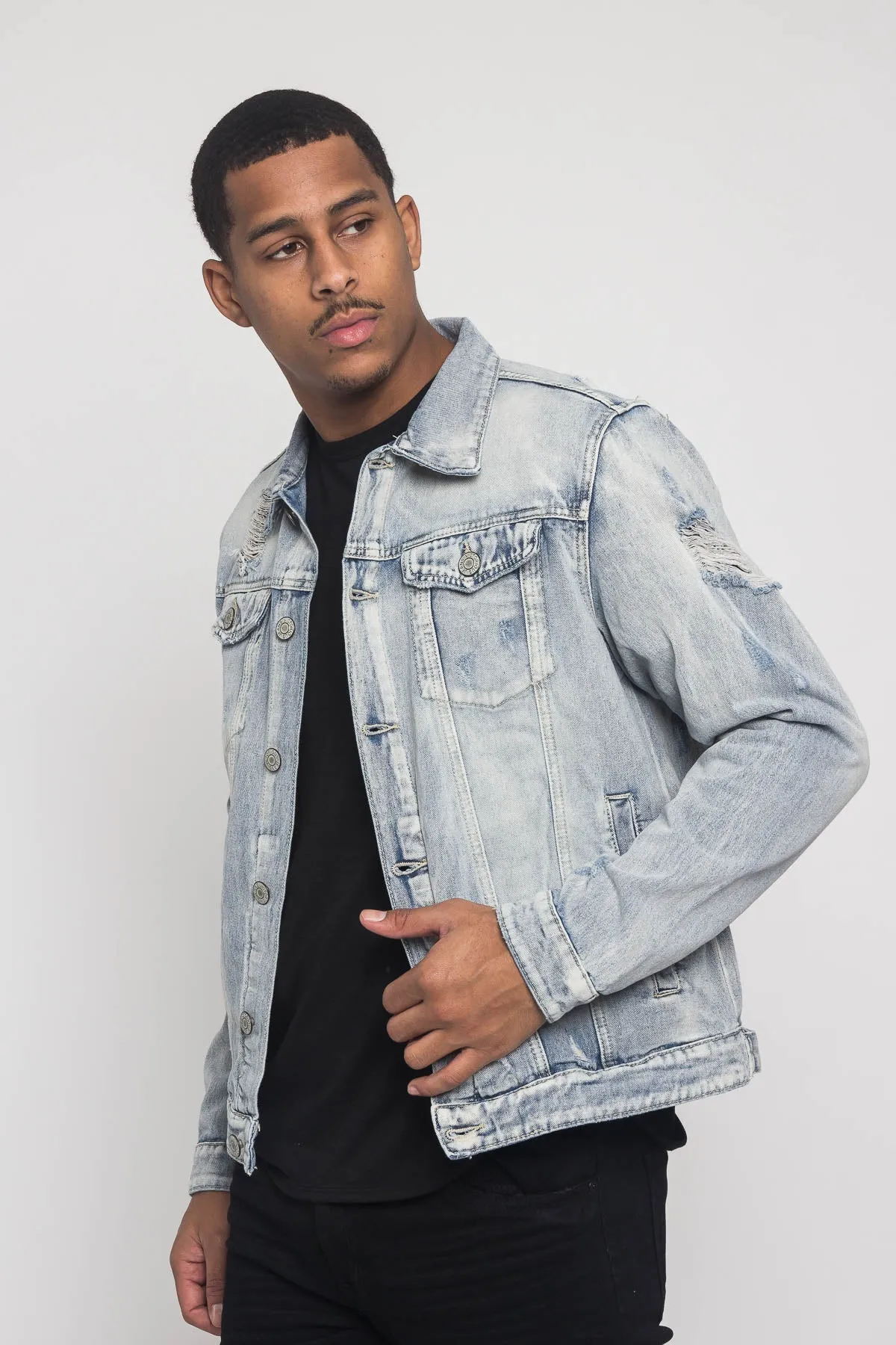 Savage Tiger Denim Jacket