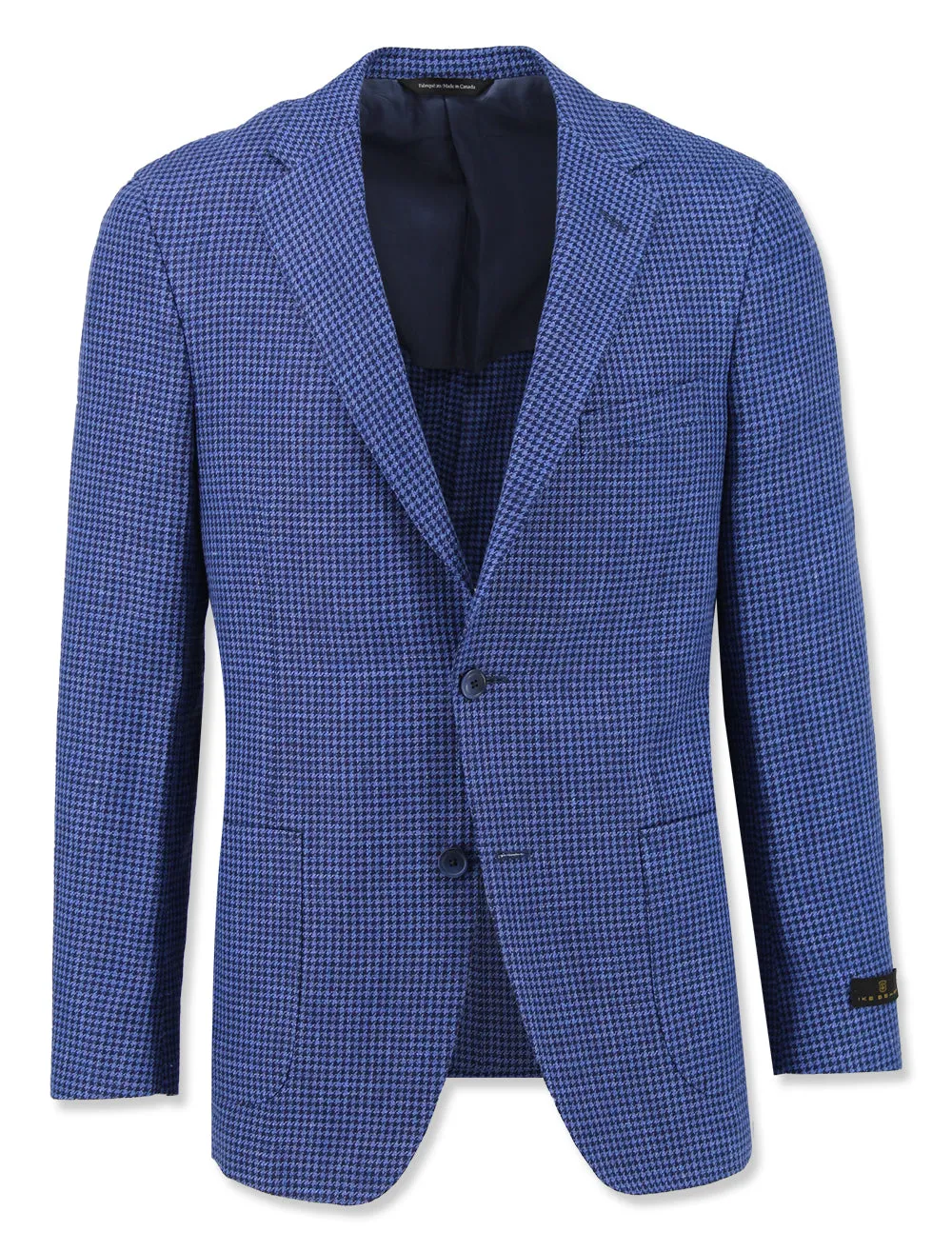 Sky & Navy Houndstooth Sport Coat