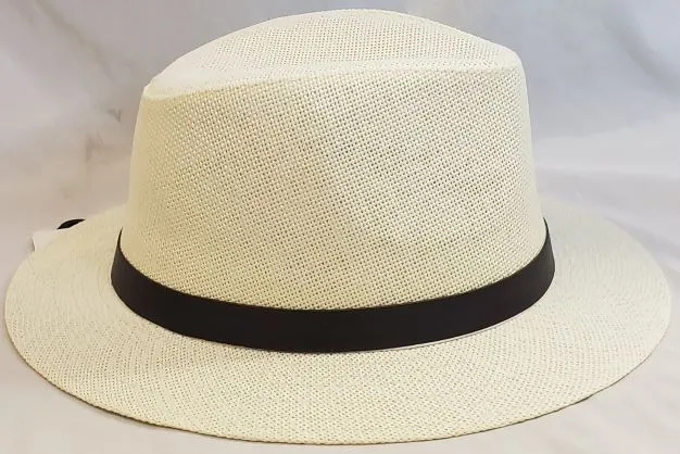 Sunu II -- Unisex Straw Safari Fedora