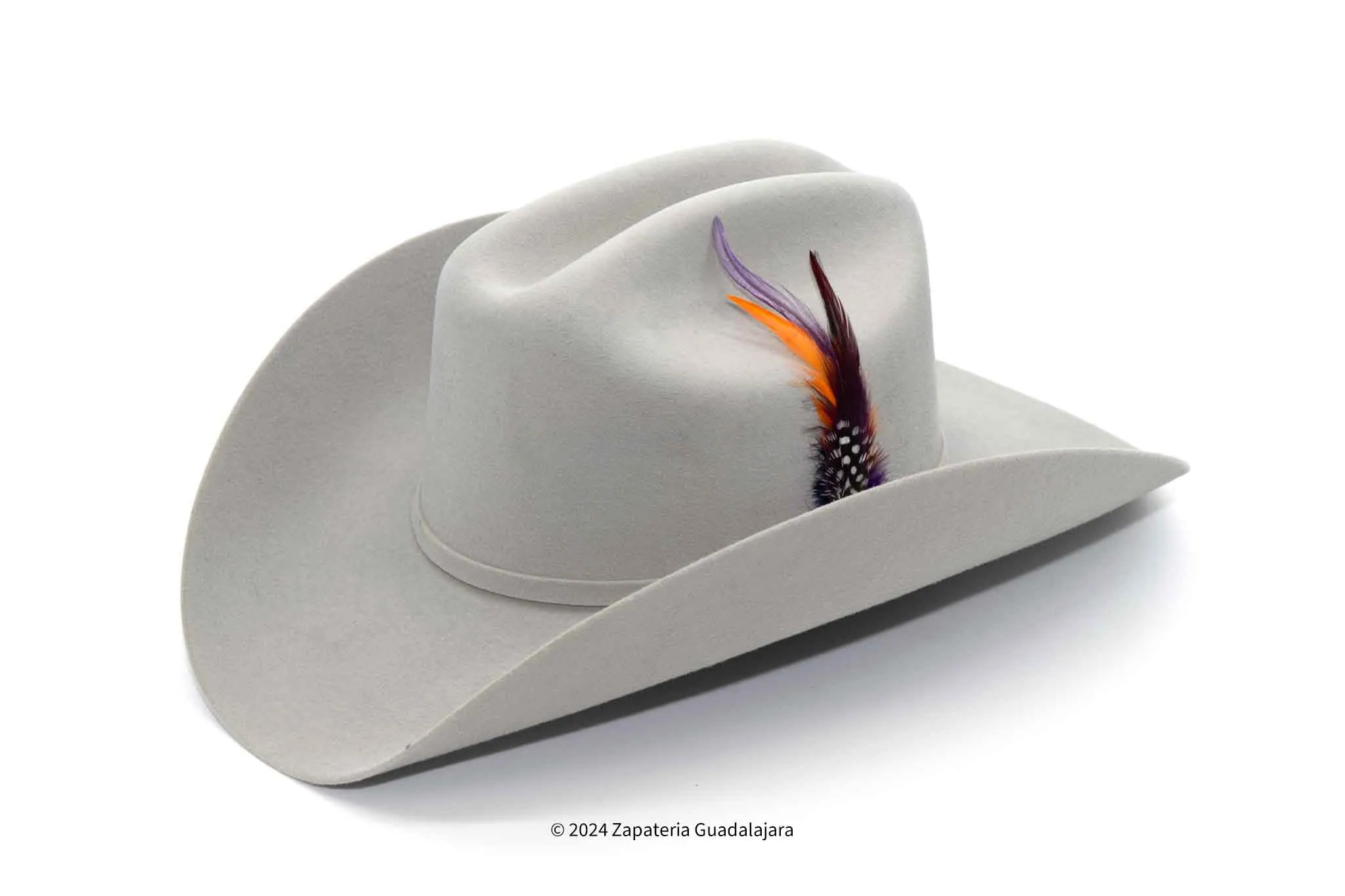 TENNESSEE 100X FELT COWBOY HAT MARLBORO GREY