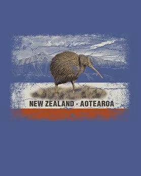 UNISEX TEE - ALPINE KIWI