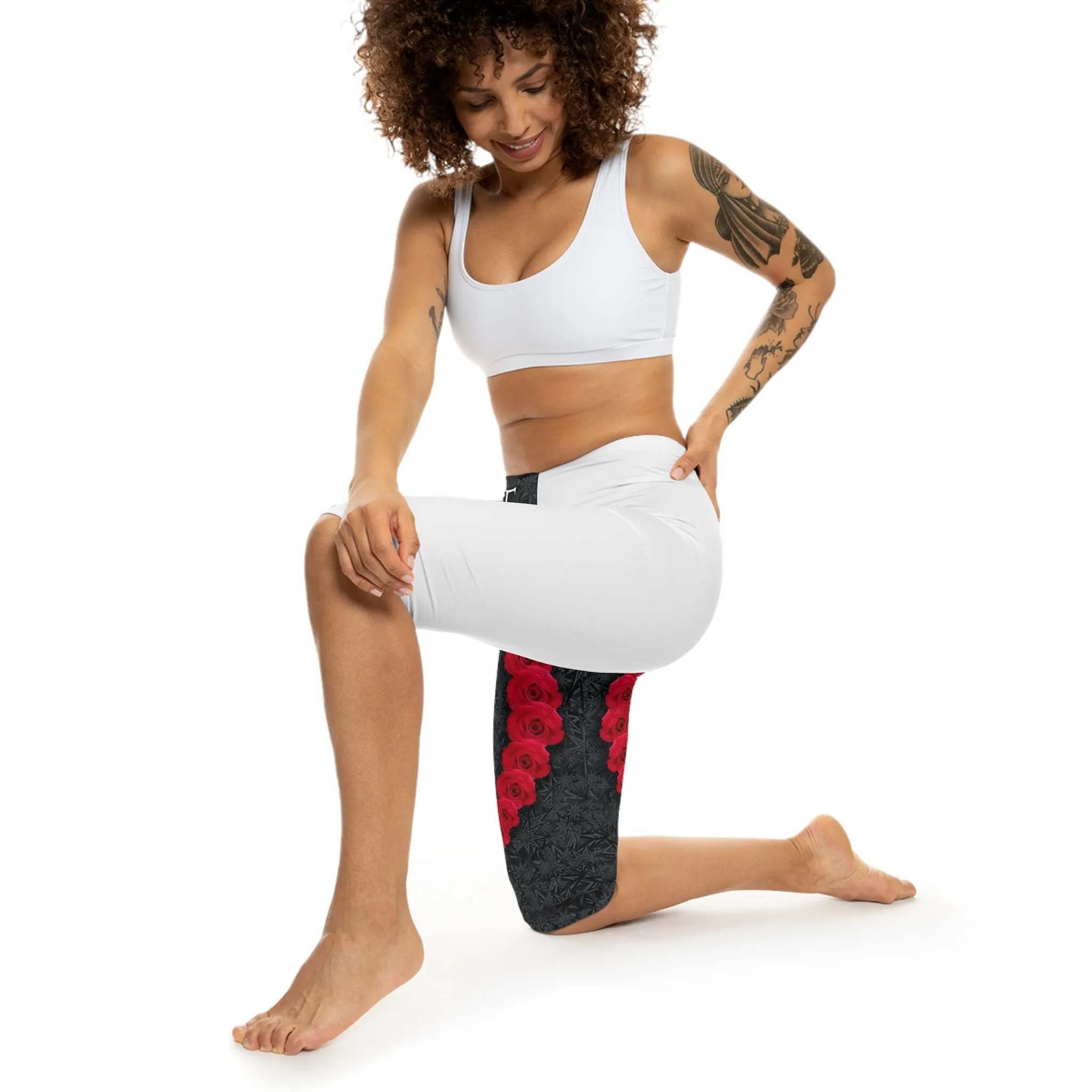 Women’s Capri Leggings (AOP)